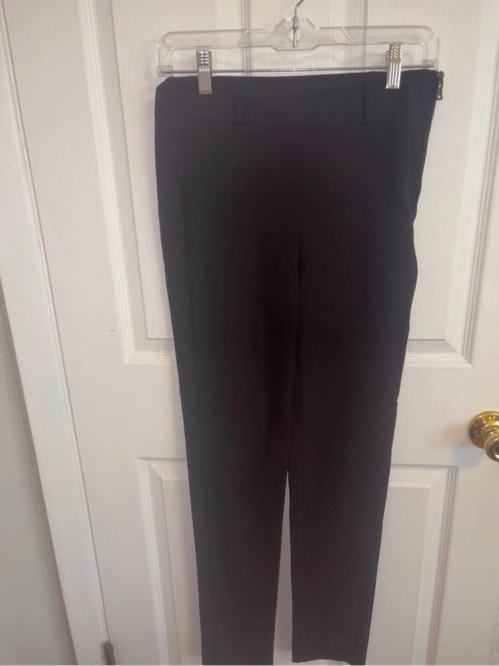 Women's Kenneth Cole black slacks with a zipper on side - size O